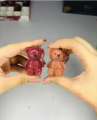 2 in 1 Keychain Bear Matte Lipstick